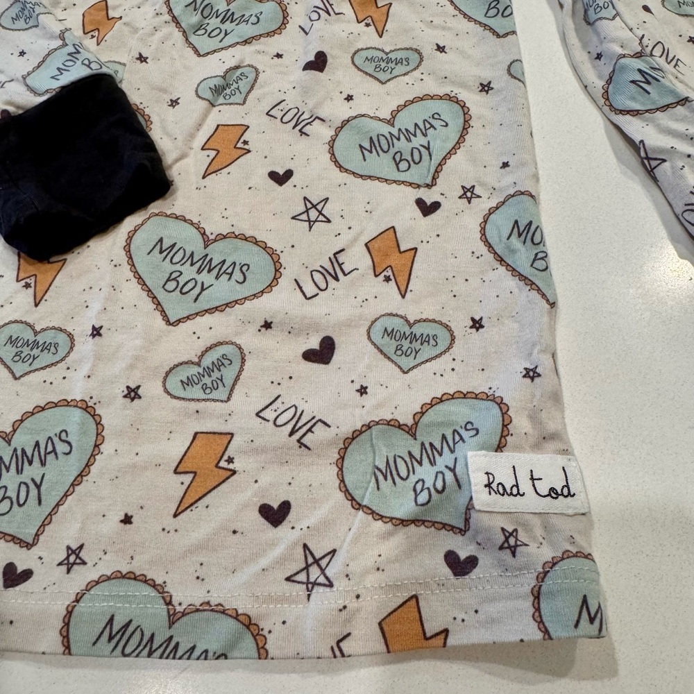 Rad Tod bamboo pajamas - Mommas Boy!